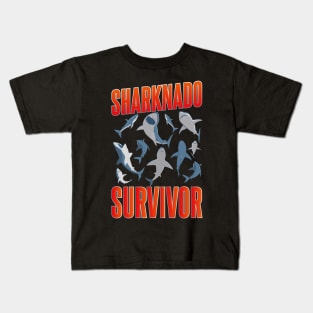 Sharknado Survivor Kids T-Shirt